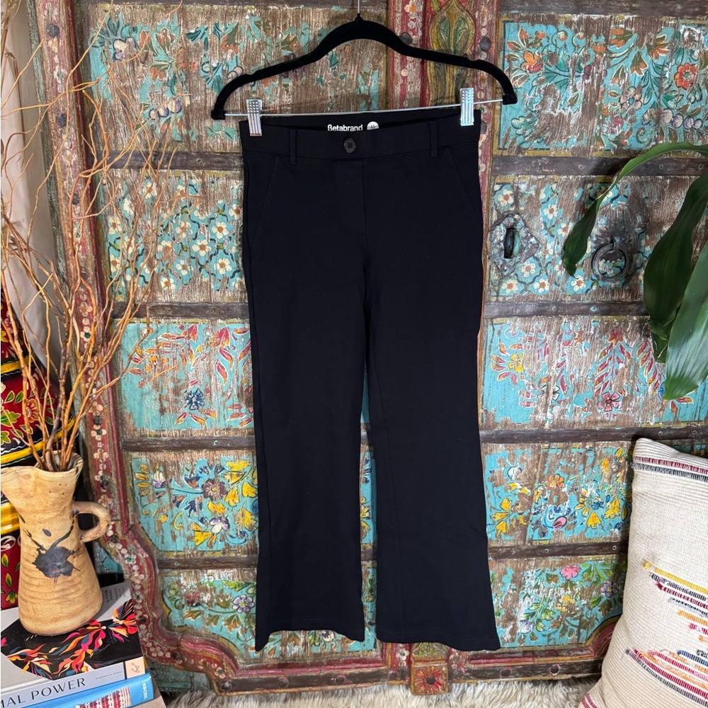 Betabrand Classic “Yoga Dress” Black Pants